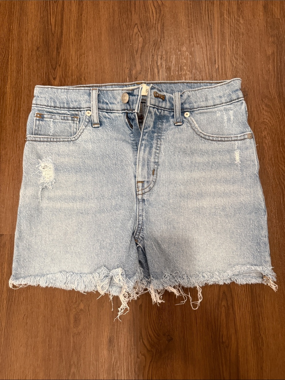 Madewell High Rise Denim Shorts